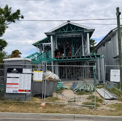 BuilderShield branded OHS sign for United Constructions